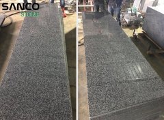 G654H Dark Grey Granite Polished Semi Slabs