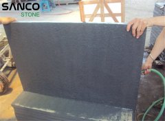 Black Sandstone Flamed Tiles For Floor and Wall