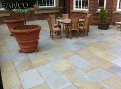 Yorkstone Floor Pavement For Private Garden