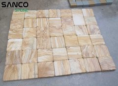 Beige Wood Sandstone Tu