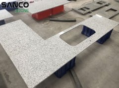 Korea White Granite Kitchen Tops