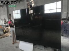 Shanxi Absolute Black Polished Gang Saw Slabs