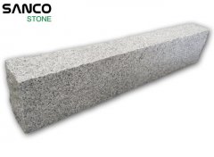 Light Grey Granite G603 All Sides Split Kerbstone