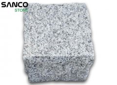 G603 Light Grey Granite Split Cube Stone