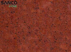 Dyed Red Granite (Big Flower)