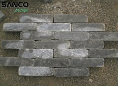 Blue Limestone 20x5x5cm Tumbled Paving Stone