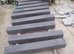 China Blue Stone Honed Palisades