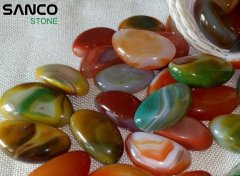 Agate Polished Colorful