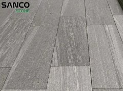 Grey Landscape Granite Flamed Tiles