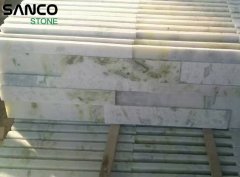 Royal Emerald Green Marble 3D Polished Culture Stone Veneer