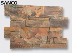 Rusty Slate Raw Edge Face Cement Ledgestone Veneer