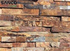 China Rusty Slate Natural Raw Face Culture Stone Veneer