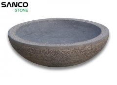 Bluestone Wash Bowl Bush Hammered Finish Sinks