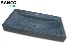 Blue Stone Large Rectangle Wash Basins