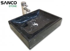 Nero Margiua Black Marble Rectangular Wash Basin